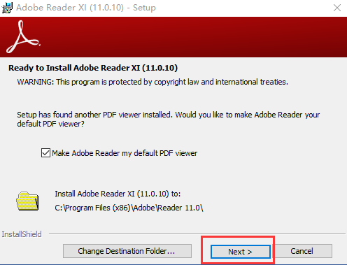 adobe reader安装方法2