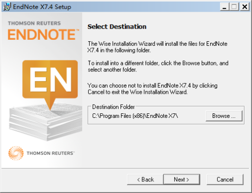 endnote X7安装教程5