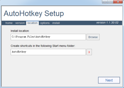 AutoHotkey安装方法3
