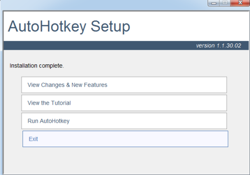 AutoHotkey安装方法5