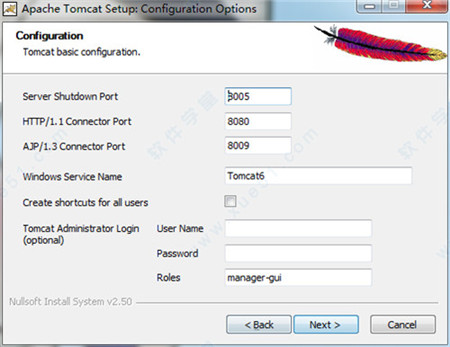 Tomcat6.0安装步骤4