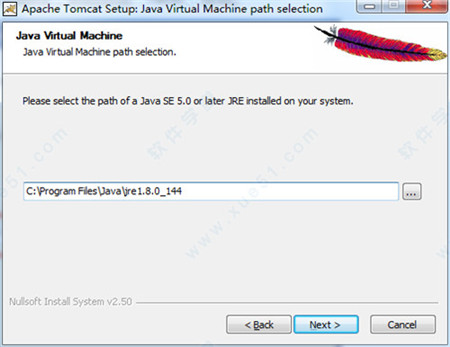 Tomcat6.0安装步骤5
