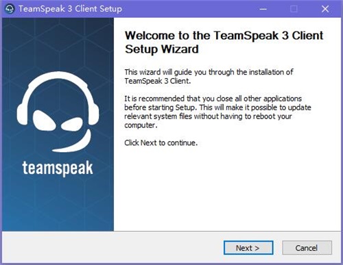 TeamSpeak安装步骤1
