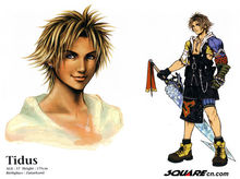 姓名：ティーダ（Tidus、提达）