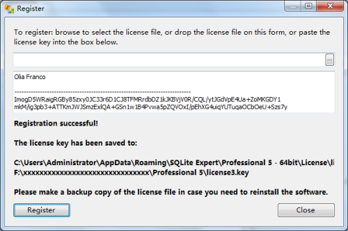 SQLite Expert Professional安装破解教程5
