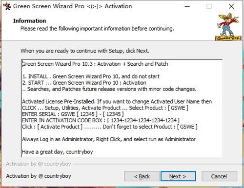 Green Screen Wizard安装破解教程8