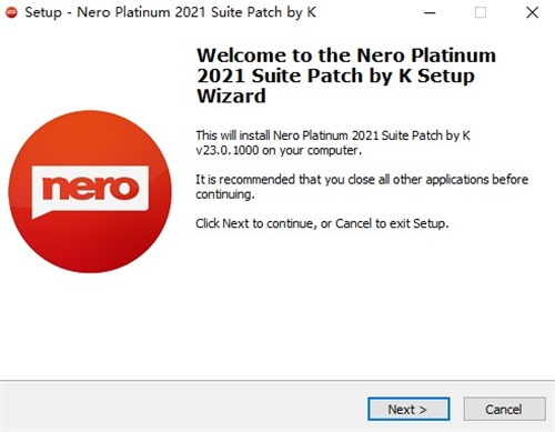 Nero Platinum 2021安装破解教程5