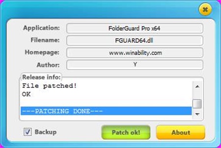 Folder Guard安装破解教程11