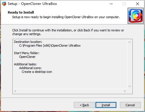 OpenCloner UltraBox安装破解教程5
