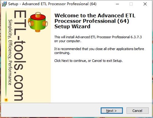 Advanced ETL Processor安装破解教程1