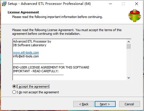 Advanced ETL Processor安装破解教程2