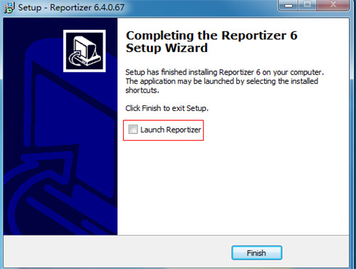 Reportizer 6安装破解教程4