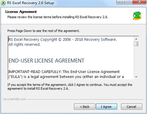 RS Excel Recovery安装方法2