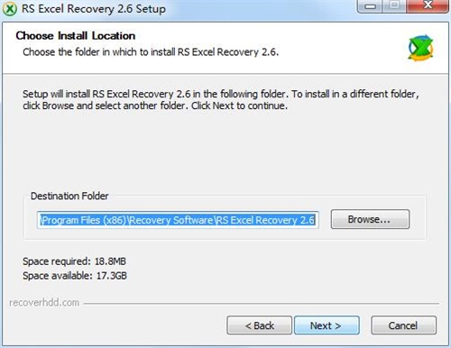 RS Excel Recovery安装方法3