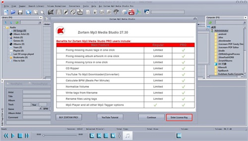 Zortam Mp3 Media Studio安装破解教程8