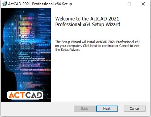 ActCAD2021安装破解教程3