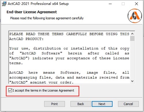 ActCAD2021安装破解教程4
