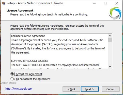 Acrok Video Converter安装破解教程2