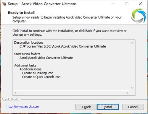 Acrok Video Converter安装破解教程5