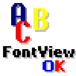 字体预览工具(FontViewOK) v6.51 绿色中文版