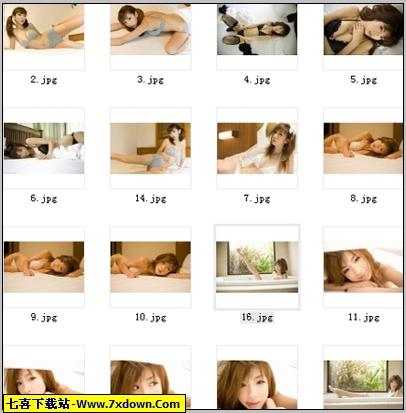 <em>养眼美女</em>星野亚希完美身材宽屏壁纸(1920x12