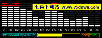 电脑实时声音频谱显示免费下载