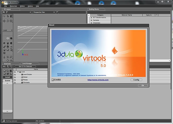 Virtools虚拟现实编辑工具 v5.0 最新版