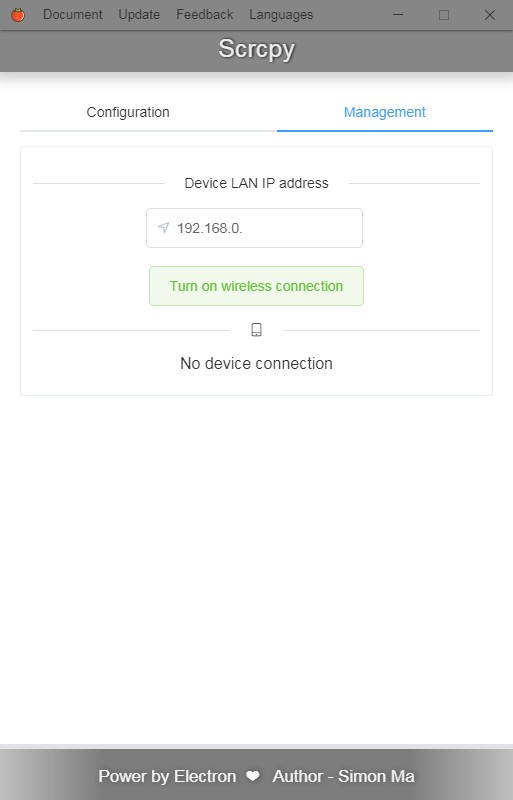 Scrcpy-GUI投屏软件 v1.0.0 官方版